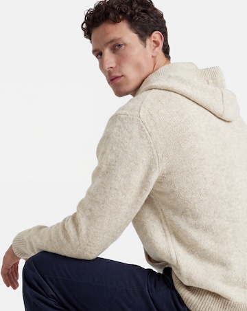 Relaxed Fit Soft Touch Knitted Hoodie