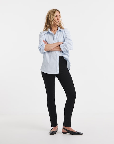 Black Stretch Slim Leg Jeggings