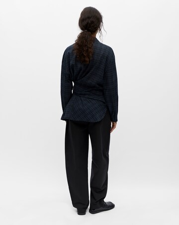 Object Malua Check Knotted Shirt