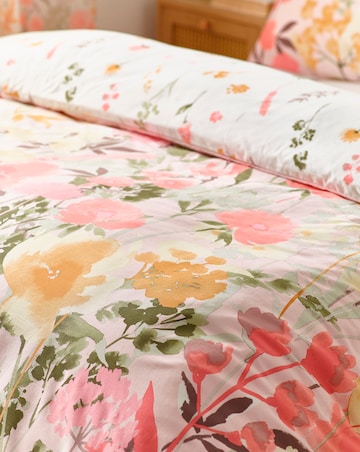 Catherine Lansfield Countryside Floral Duvet Cover Set
