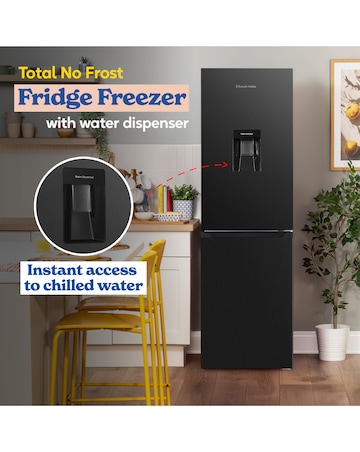 RUSSELL HOBBS FRIDGE FREEZER W/ WD INST