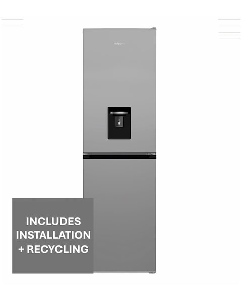 Hotpoint HPKH 1261W S5UK 50/50 Fridge Freezer Water Dispenser Silver Install