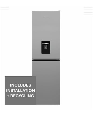 Hotpoint HPKH 1261W S5UK 50/50 Fridge Freezer Water Dispenser Silver Install
