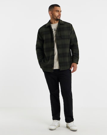 Jack & Jones Soho Ollie Overshirt - Olive Check