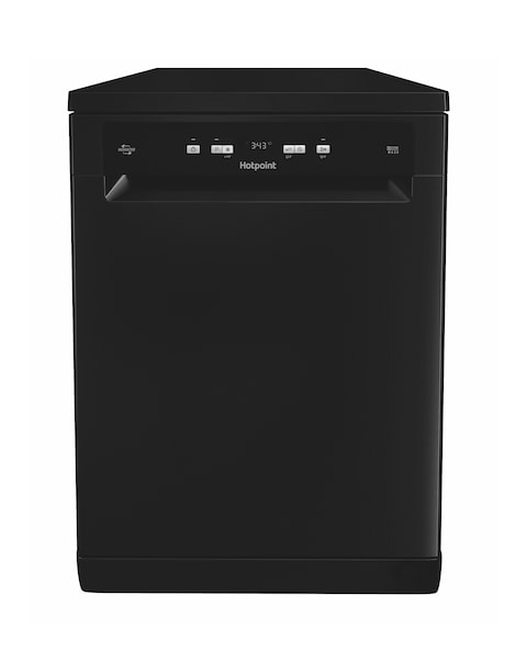 Hotpoint HP2FFC14BN6BUK Freestanding Full Size Dishwasher with ActiveDry - Black