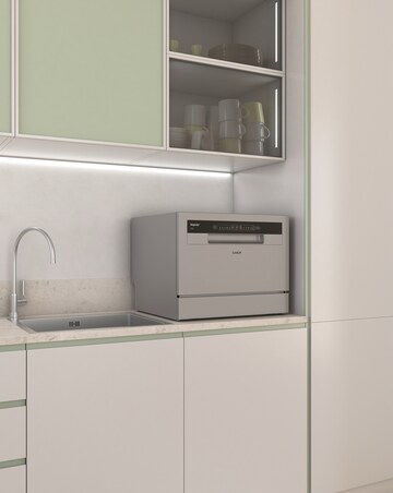 Candy Rapido Table Top Dishwasher- Graphite + Installation