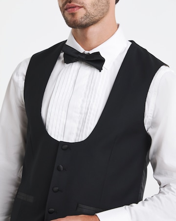 Premium Textured Tuxedo Waistcoat