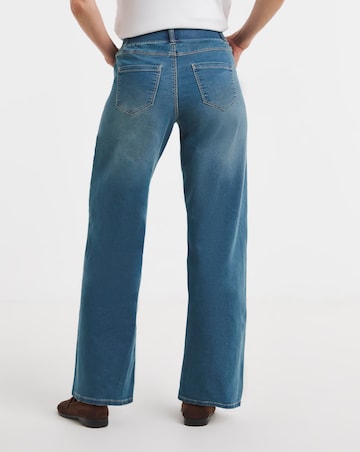 2 Pack Indigo/Black Wide Jeggings