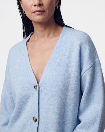 Wide Sleeve V Neck Cardigan