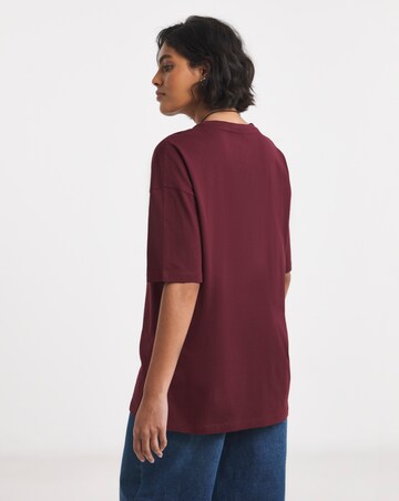 Pink, Burgundy & Yellow 3 Pack Boyfriend T-Shirts