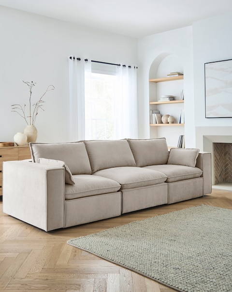 Campbell 3 Seater Power Recliner Sofa
