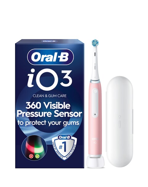Oral-B iO3 Pink Electric Toothbrush