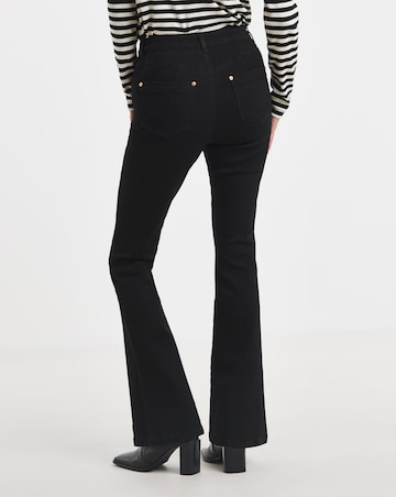 Black Magisculpt Bootcut Jeans