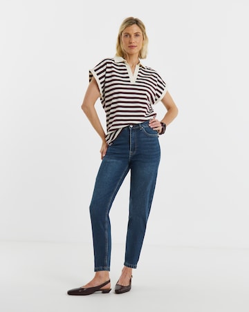 Mid Blue Mom Jeans