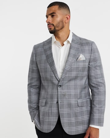Joe Browns Grey Check Suit Jacket