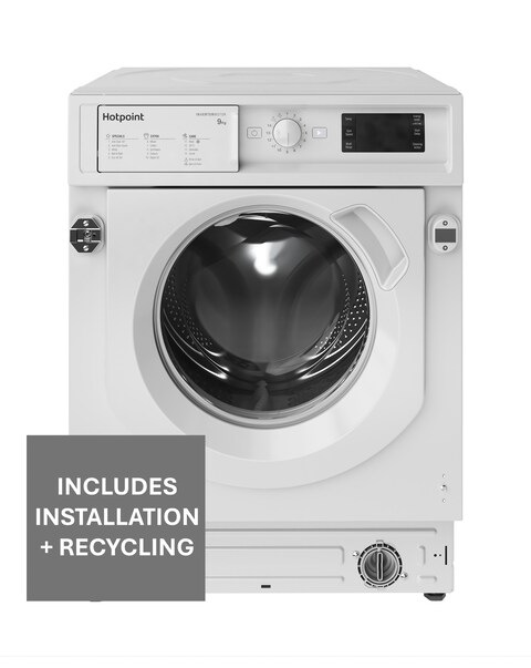 Hotpoint BIWMHG91485UK Integrated 9kg Washing Machine + Installation