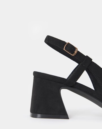 Vivi Block Heel Slingback Shoes - Extra Wide Fit (EEE)