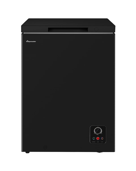 Fridgemaster MCF100EB 97L Freestanding Chest Freezer - Black - E Rated