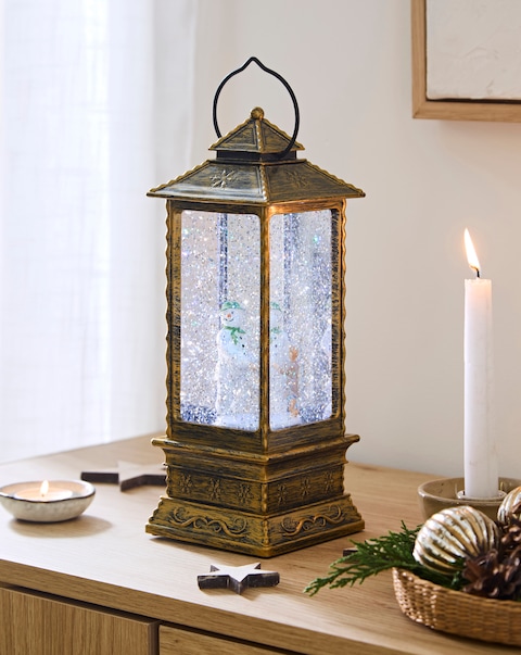 The Snowman Water Lantern