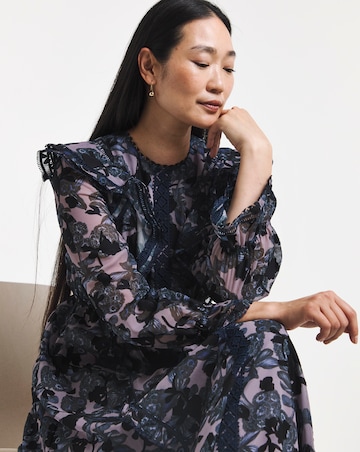 Ted Baker Alexieh Ruffle Floral Maxi Dress
