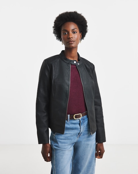 JDY Faux Leather Jacket