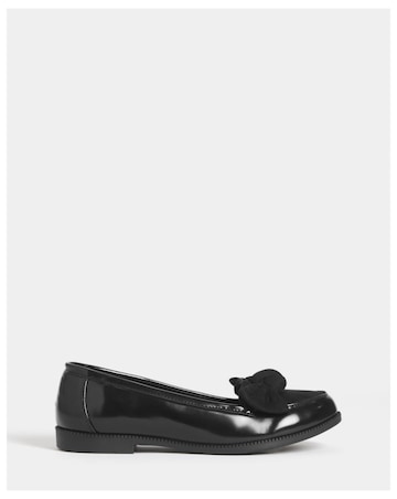 Kinzie Bow Detail Flat Shoes - Wide Fit (E)