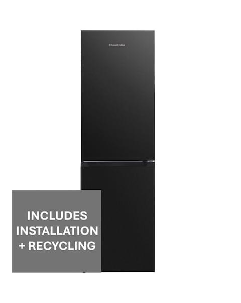 Russell Hobbs RH181TNF552E2DI 50/50 Fridge Freezer Install - Black/Steel