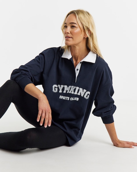 Gym King Synergy Rugby Shirt