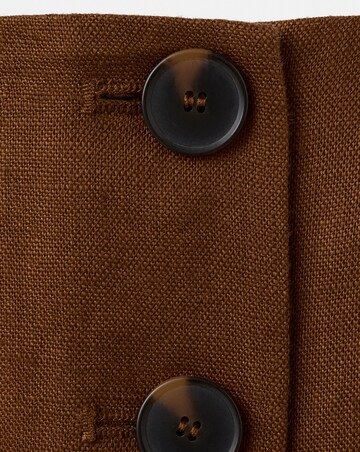 Mango Linen Suit Waistcoat