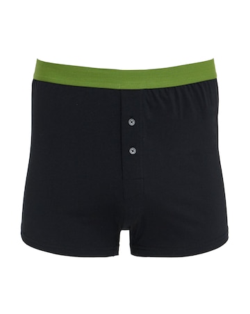 5 Pack Contrast Waist Loose Boxers
