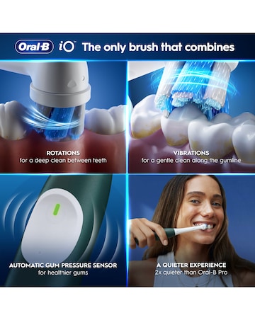 Oral-B iO2 Series Forest Green + Travel Case