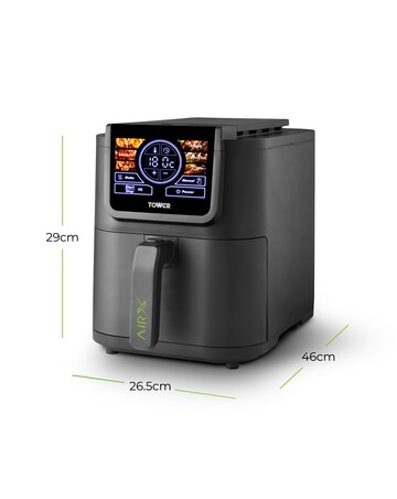 Tower T17158 AI5 8L VIPS Digital Air Fryer Grey
