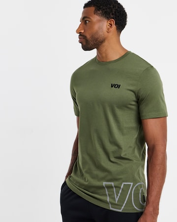 Voi Double Graphic T-shirt Long Length