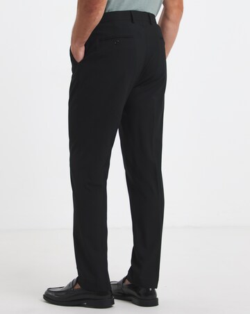 Regular Fit Pleat Front Stretch Formal Trouser