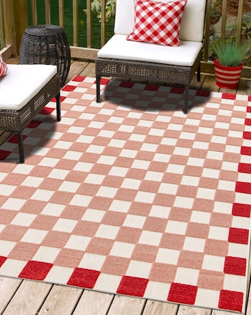 Zouk Checkerboard Indoor/Outdoor Rug