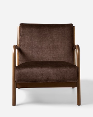 Fletcher Wooden Accent Chair