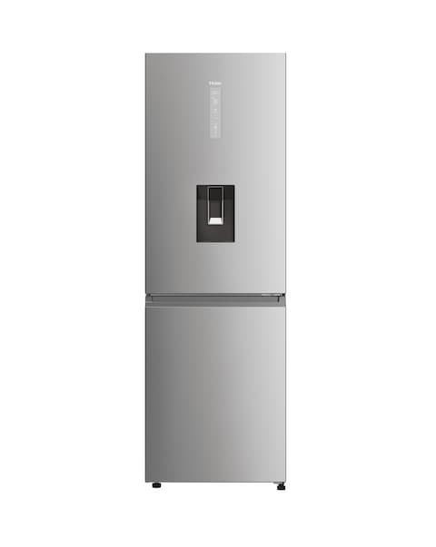 Haier HDPW5618DWPK 185cm 60/40 Total No Frost Fridge Freezer - Platinum Inox - D Rated