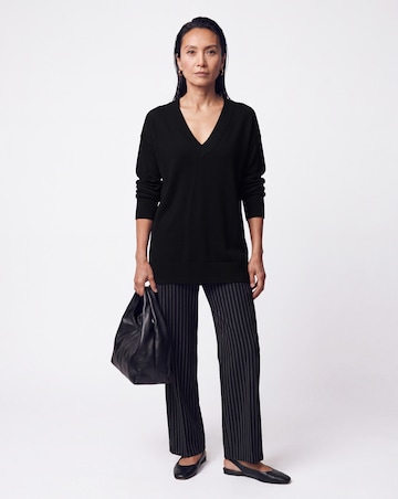 V Neck Slouch Tunic