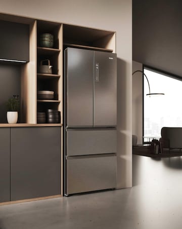 HaierFD70 S3 HFR3718ENMM Fridge Freezer