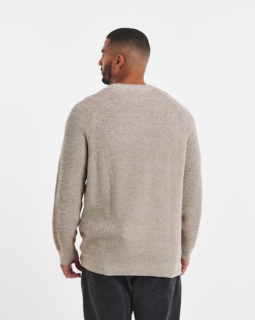Cotton Twist Crew Neck Jumper