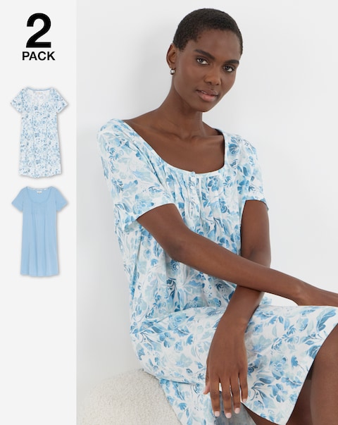 Julipa (2 Pack) Value Midi Nighties