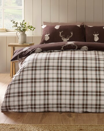 Catherine Lansfield Stag Duvet Cover Set