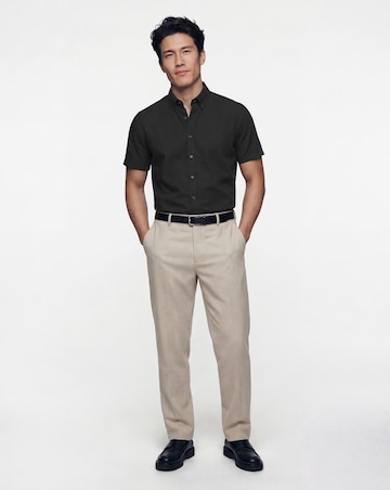 Short Sleeve Oxford Shirt Long Length