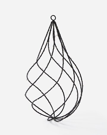 Teardrop Swirl Warm White Indoor/Outdoor Light