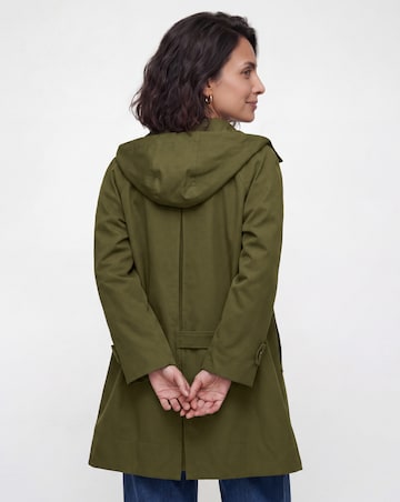 Khaki Trench Car Coat