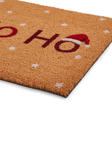 Christmas Ho Ho Ho Coir Doormat