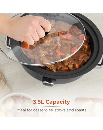 Tower 3.5L Sear & Stew Slow Cooker