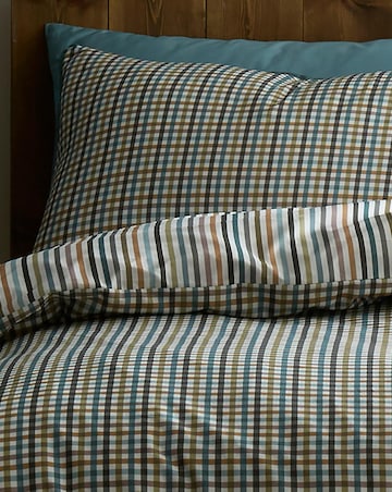 Appletree Micro Check Duvet Cover Set