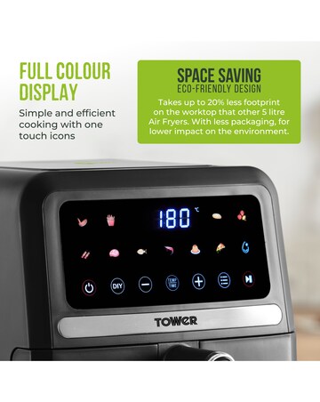 Tower Vortx 5L Air Fryer Digital