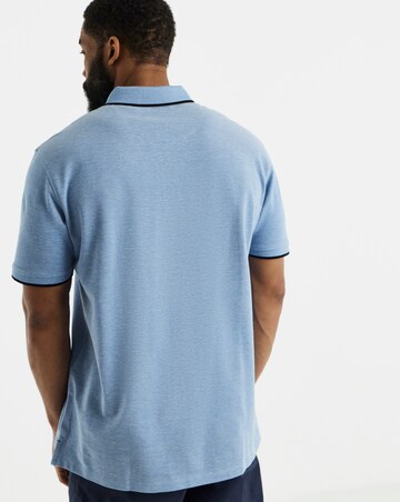 Jack & Jones Paulos Tipped Polo - Blue